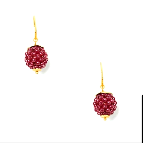 Kate Spade BNWT very berry drop earrings.Such be - Picture 4 of 5